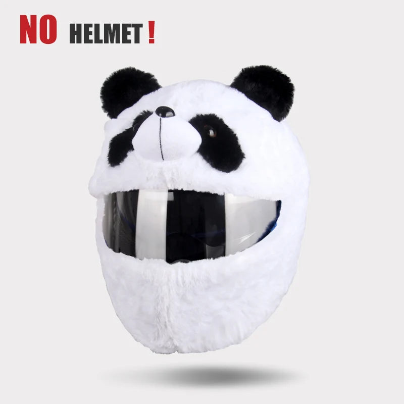 Fluffy Animals Funny Helmet Covers