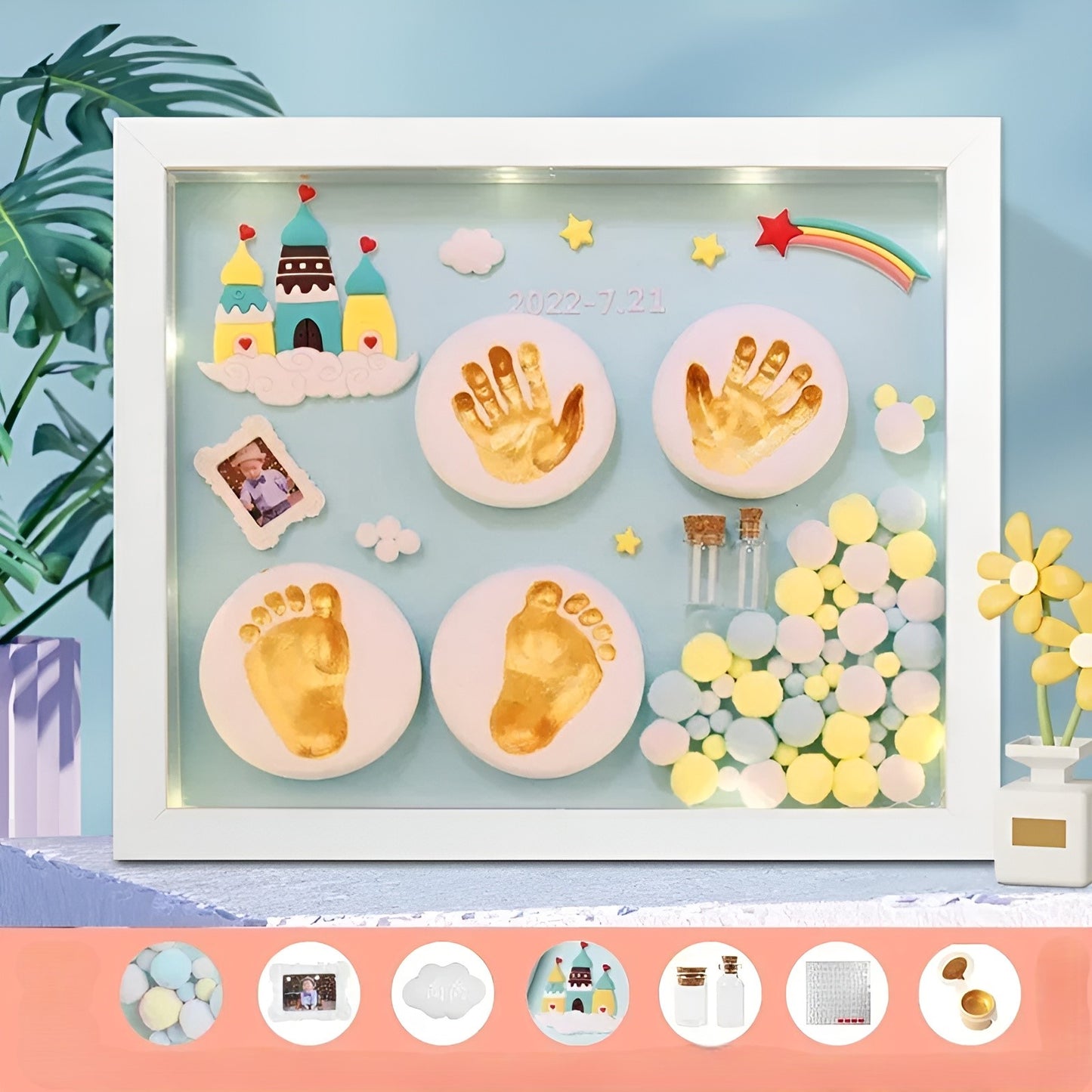 Forever Baby Story DIY Hand & Footprint Kit