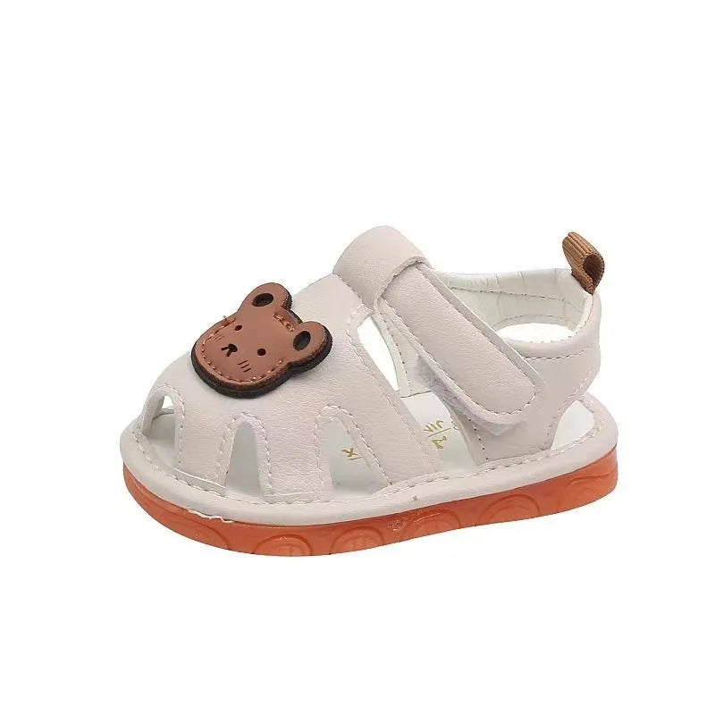 Softpaw Teddy Bear Soft Sole Baby Sandals