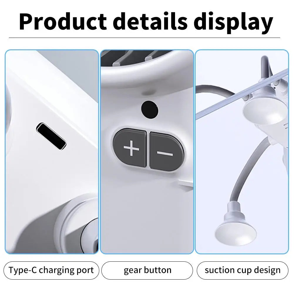 Flexible Arm Adjustable Powerful Cooling Fan
