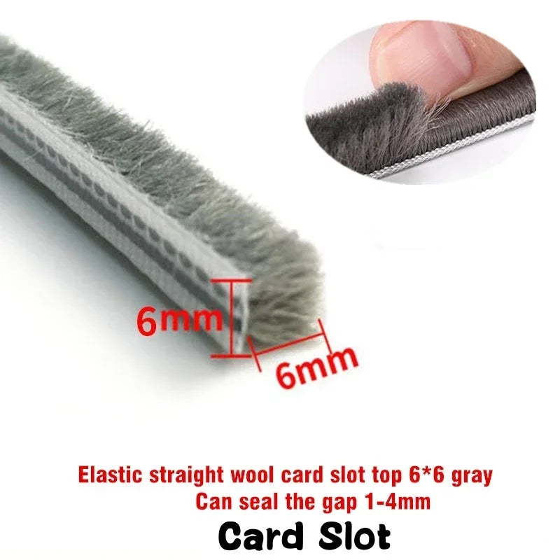 Dustproof Soundproof Brush Seal Strip
