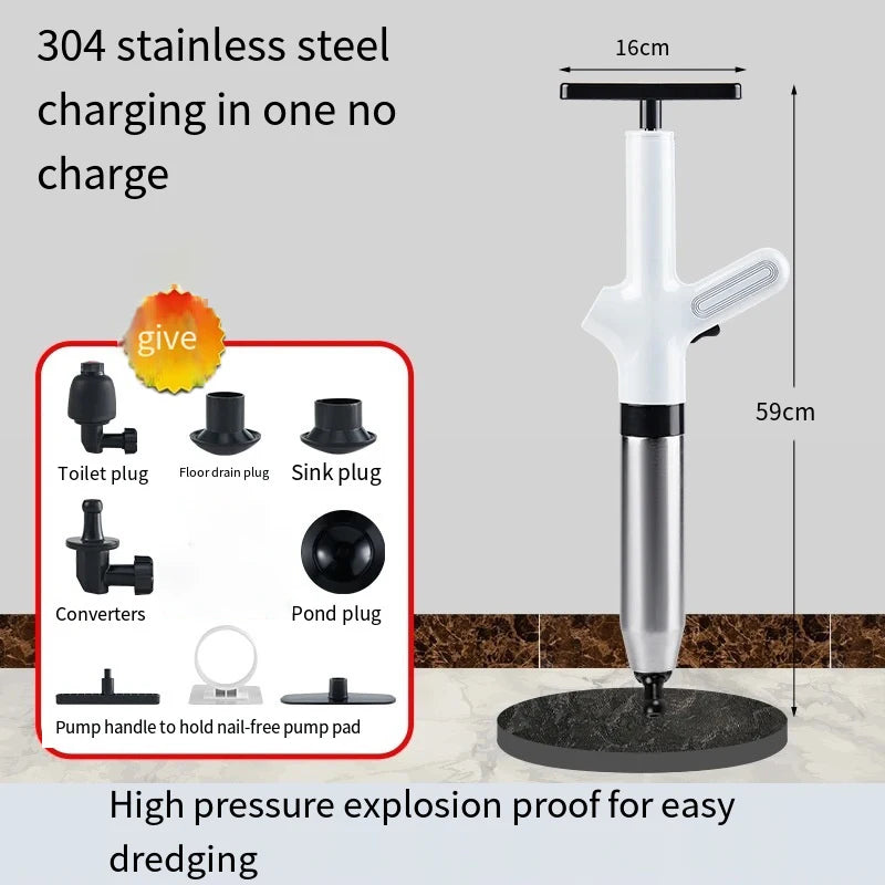 Drain Zap Instant No-Mess Toilet Unclogger