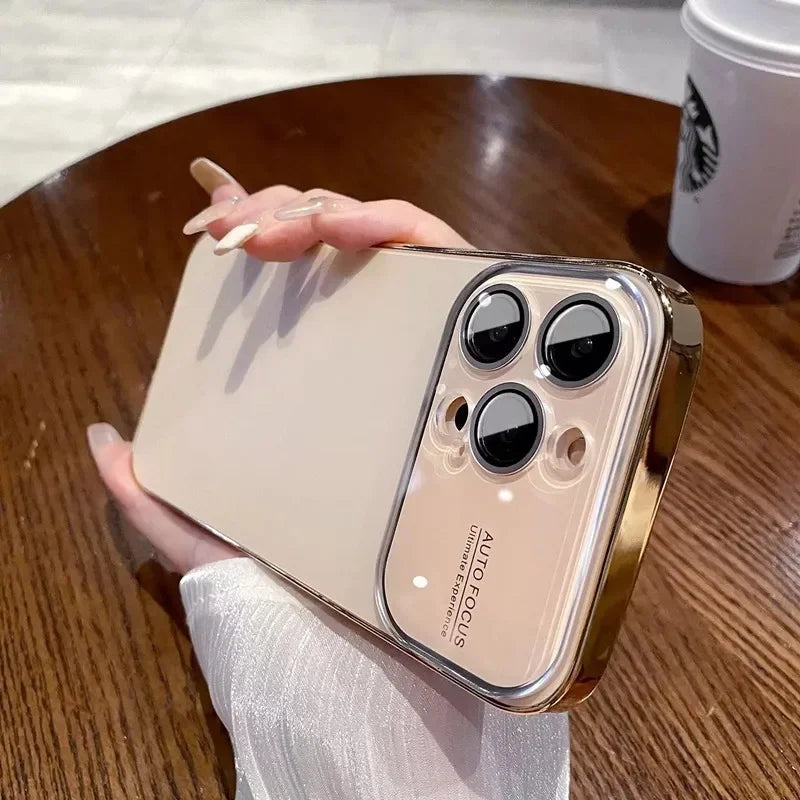 Matte Finish Lens Protection iPhone Case