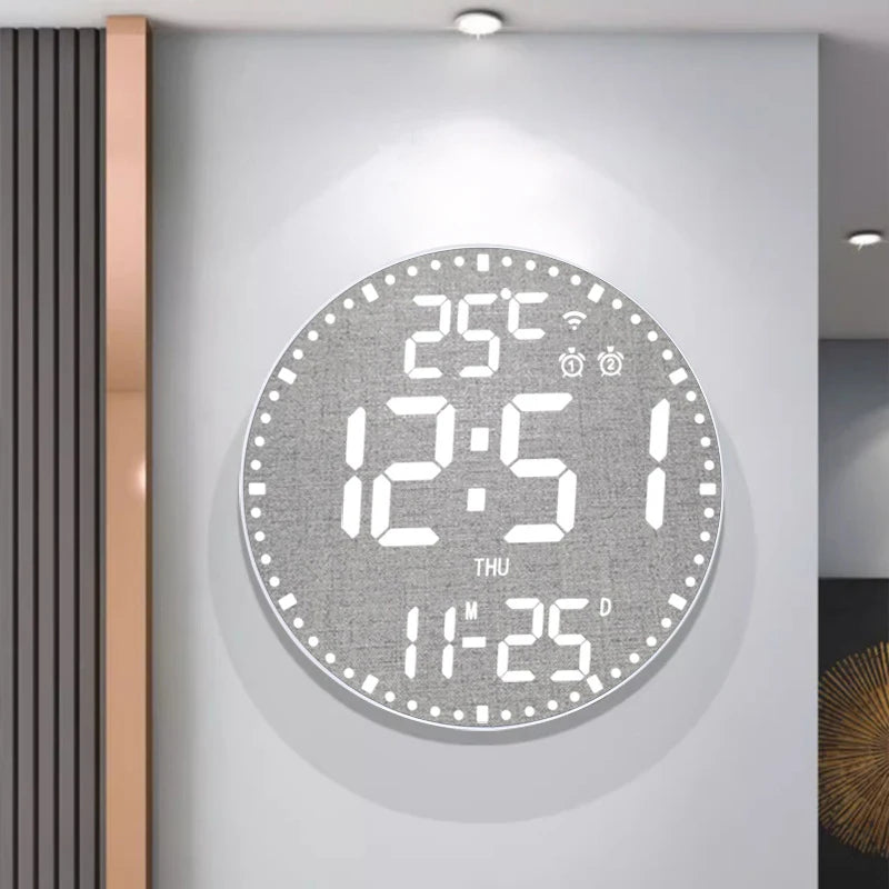 Neon Pulse Smart RGB Multifunctional Wall Clock