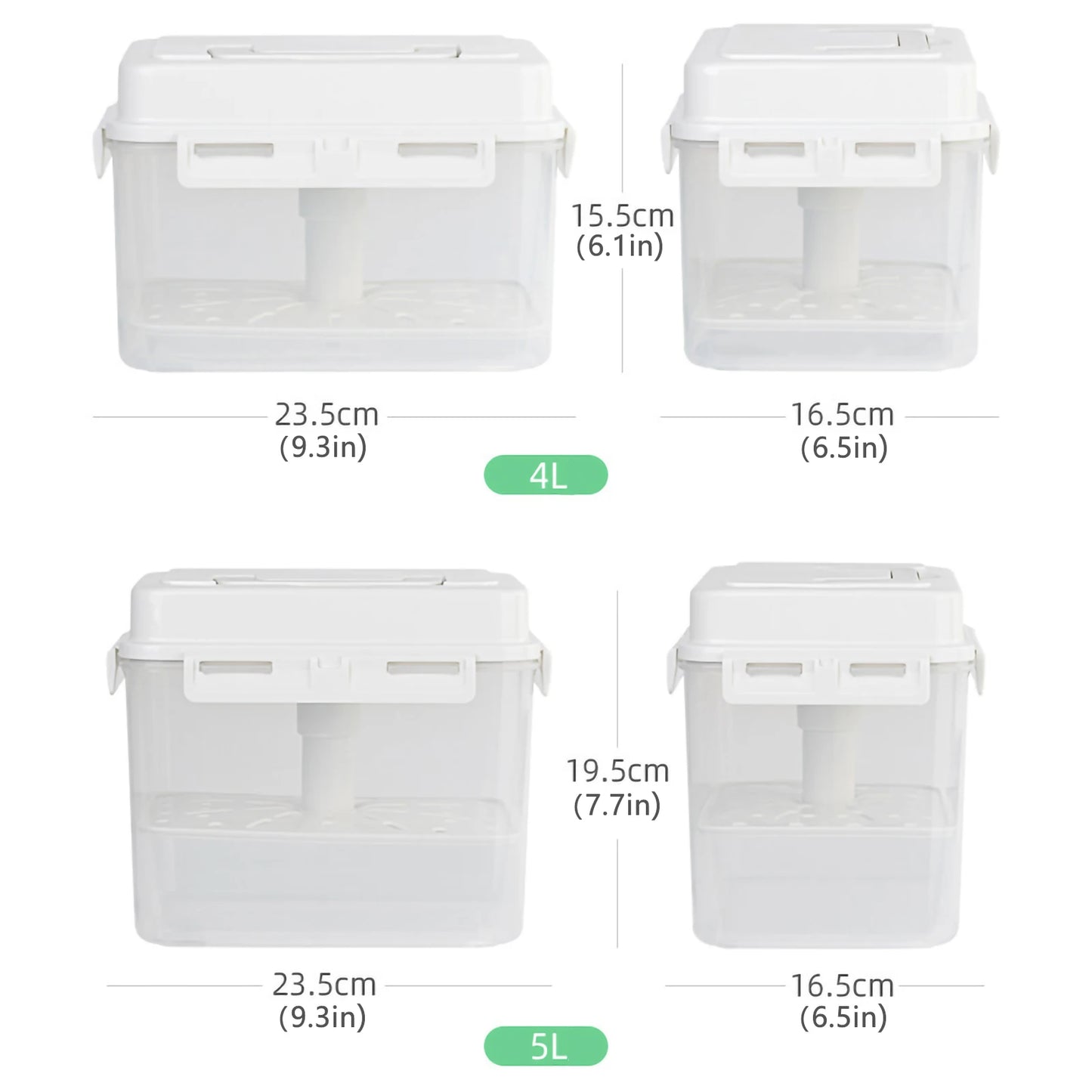 Airtight Pickle Jar Fermentation Container