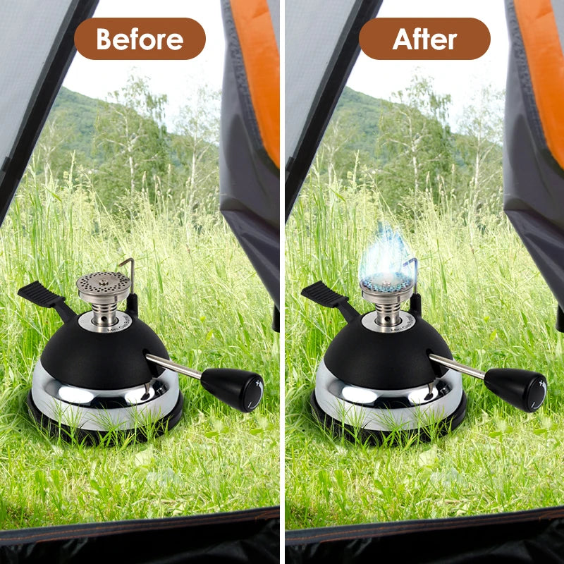 Camping Ready Lightweight Mini Gas Burner