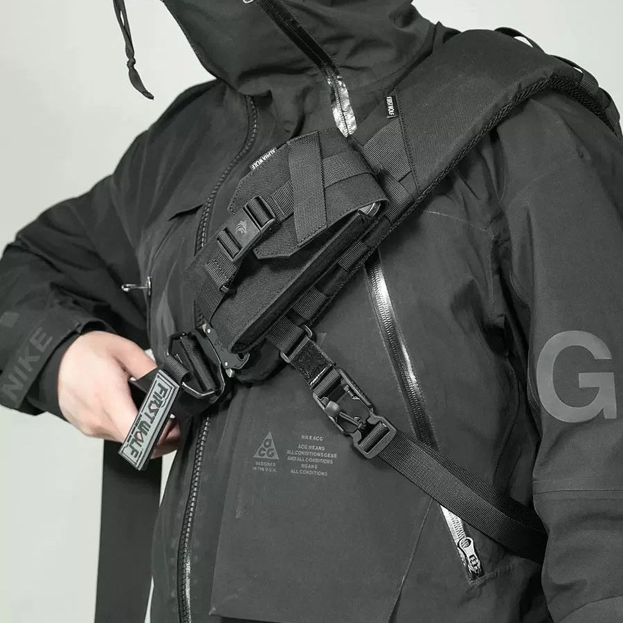 Snap-Release Chest Phone Carrier