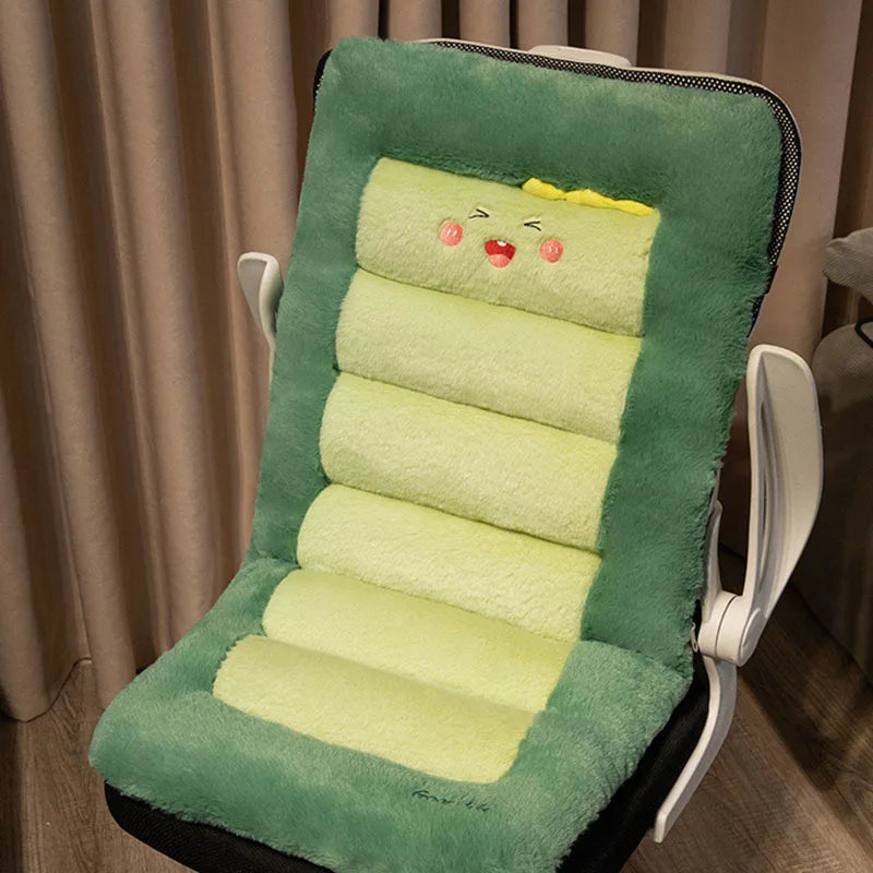 Plush Nest Back Cushion Seat Support Pad