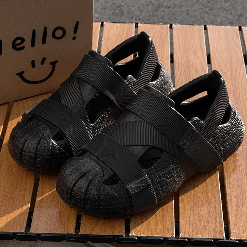Criss Cross Anti-slip Outdoor Beach Slippers