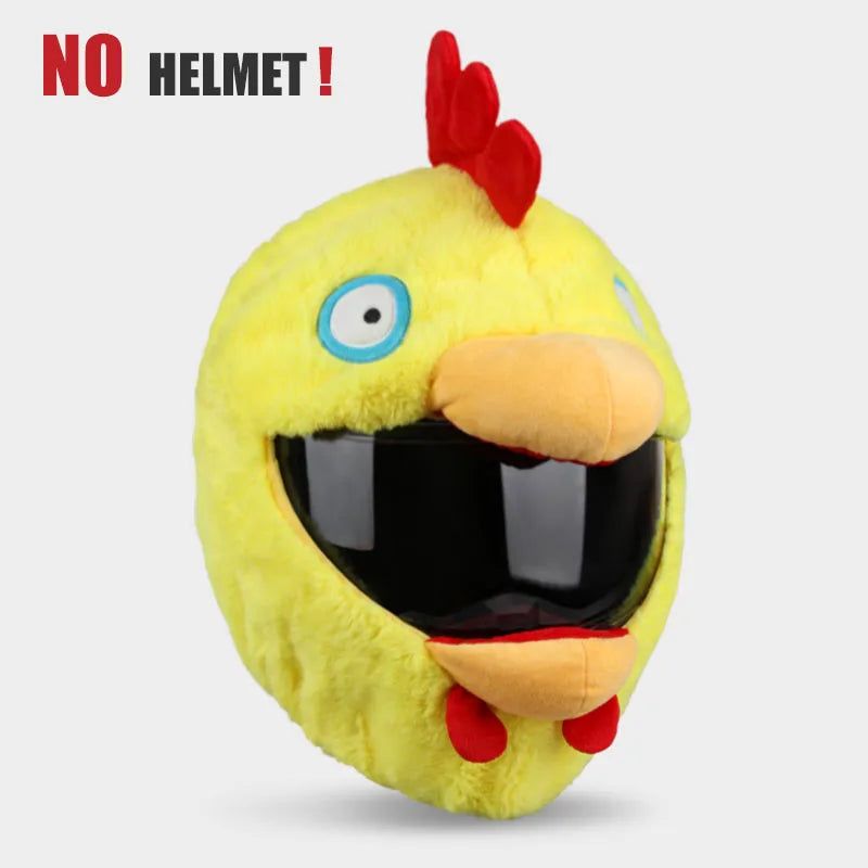 Fluffy Animals Funny Helmet Covers