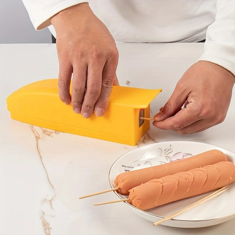 Easy Hot Dog Sausage Slicer Gadget