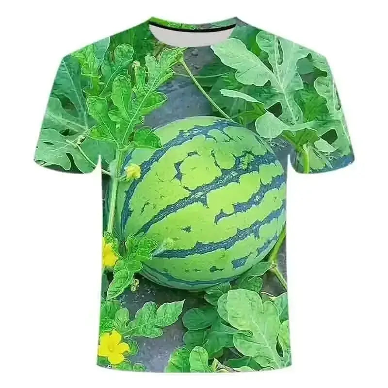 Watermelon Belly Summer T-Shirt