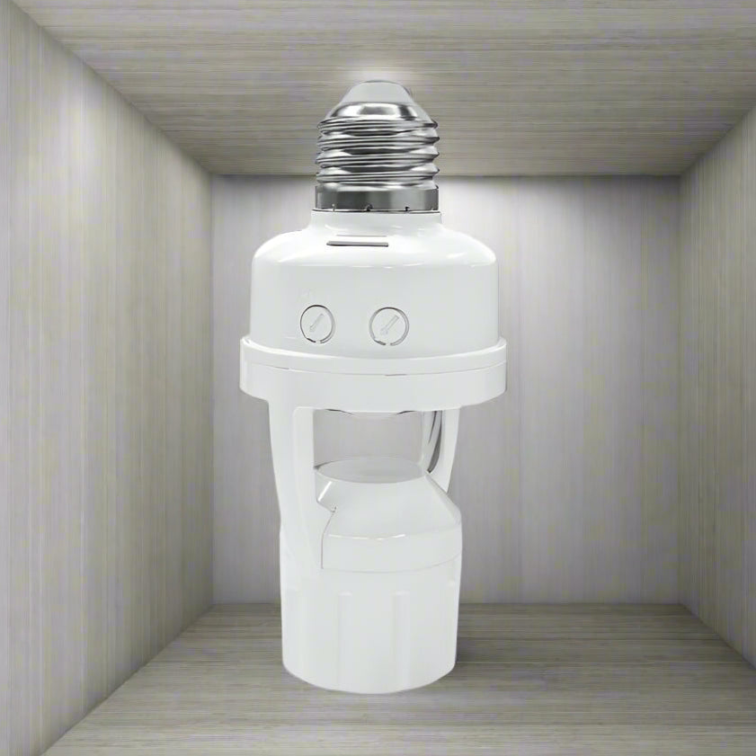 Motion-Activated Adjustable Smart Light Socket