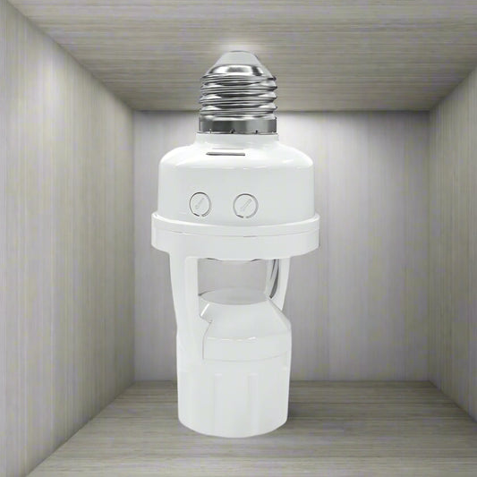 Motion-Activated Adjustable Smart Light Socket