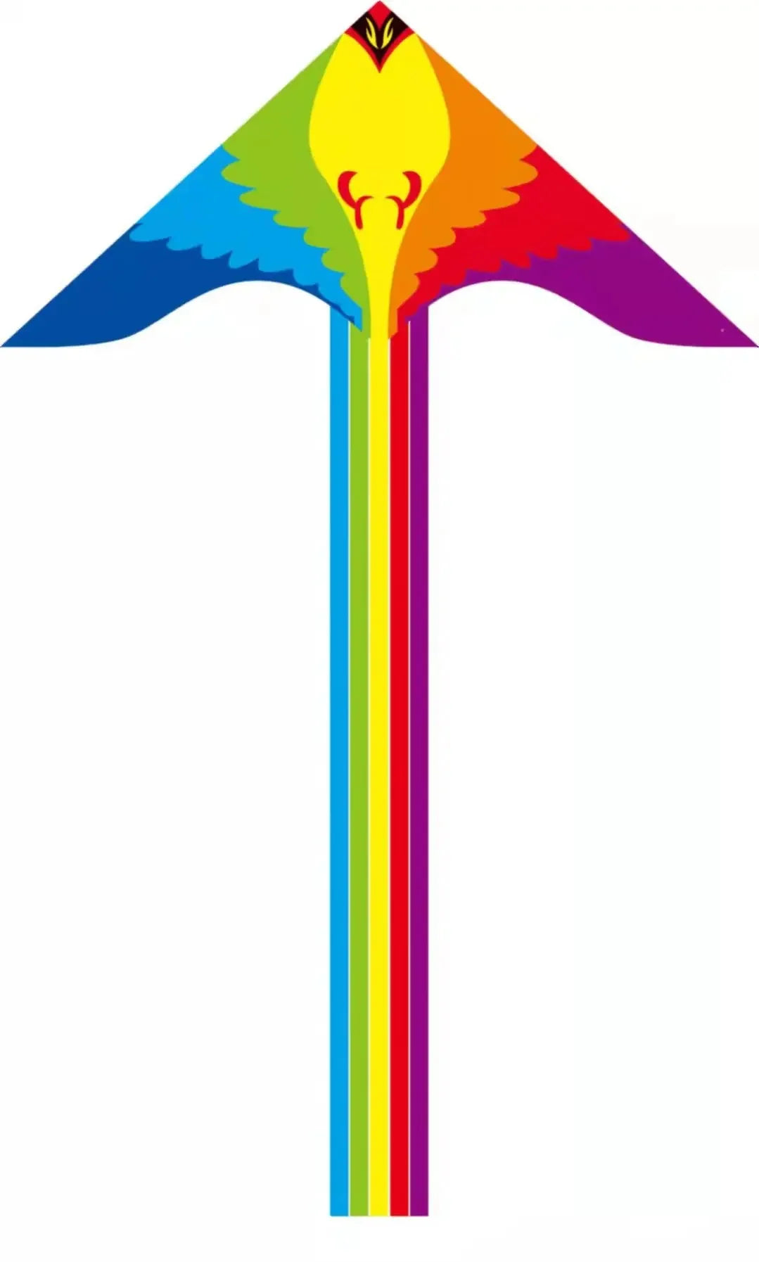 Colorful Long Tail Outdoor Rainbow Kite