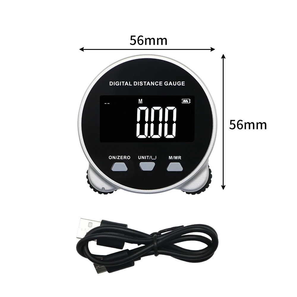 High Precision LCD Display Rechargeable Digital Ruler