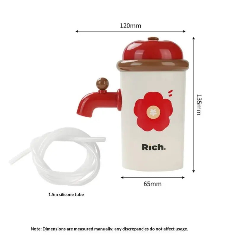 Retro Flower Automatic Water Bottle Dispenser