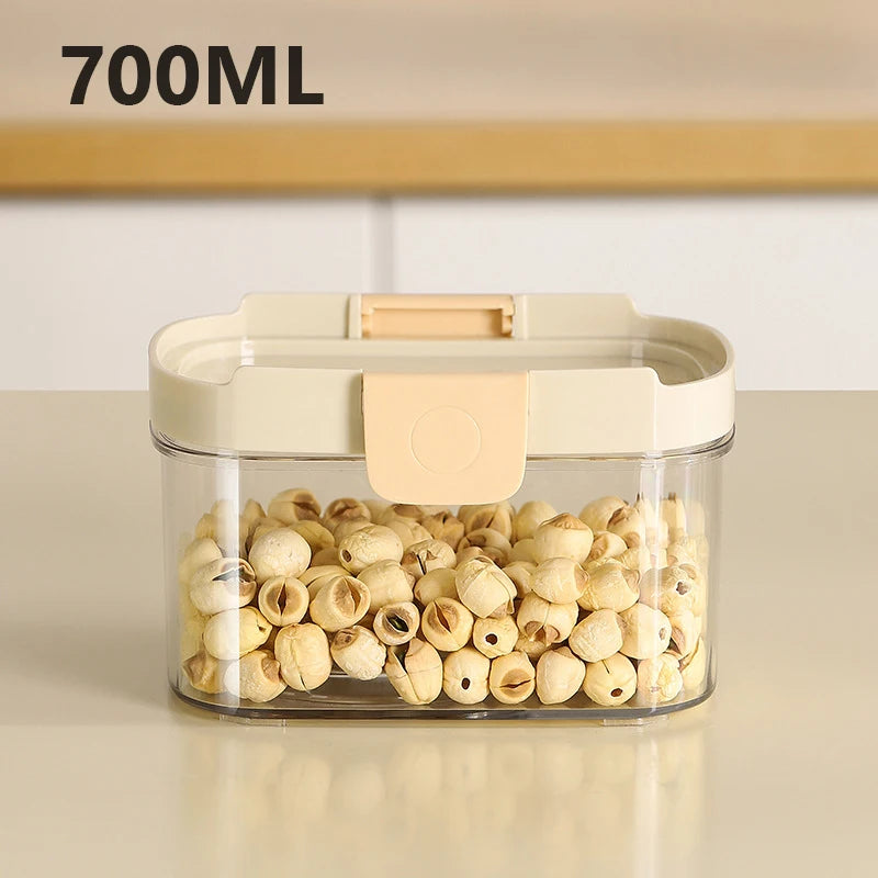Stackable Transparent Snap-Lock Storage Box
