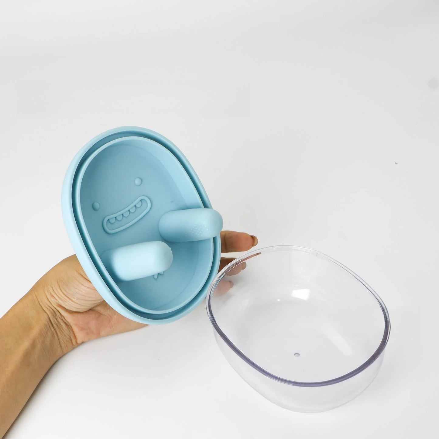 No Mess Clean Hands Snack Bowl