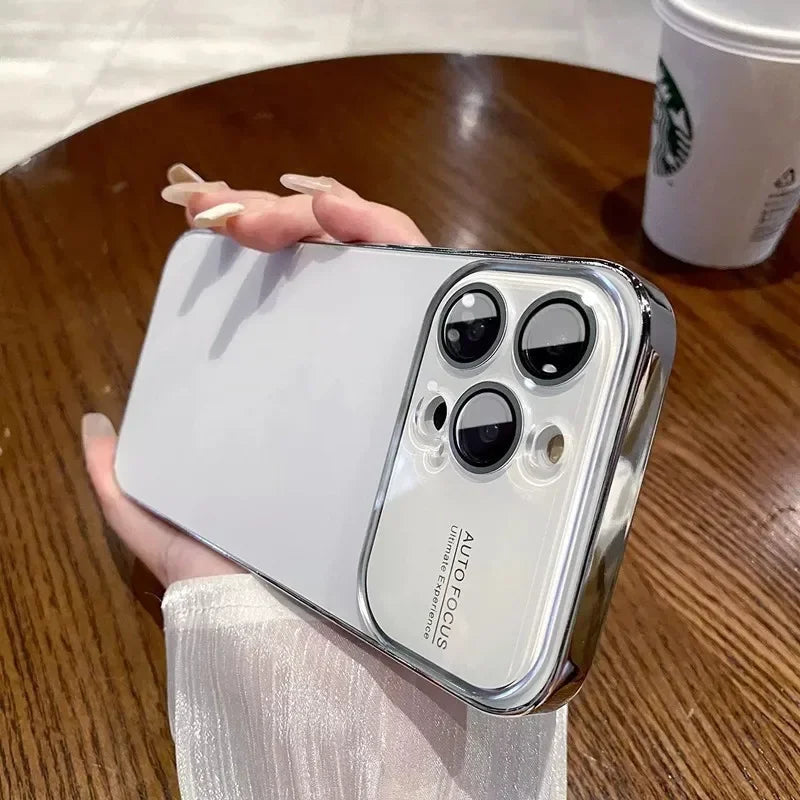 Matte Finish Lens Protection iPhone Case