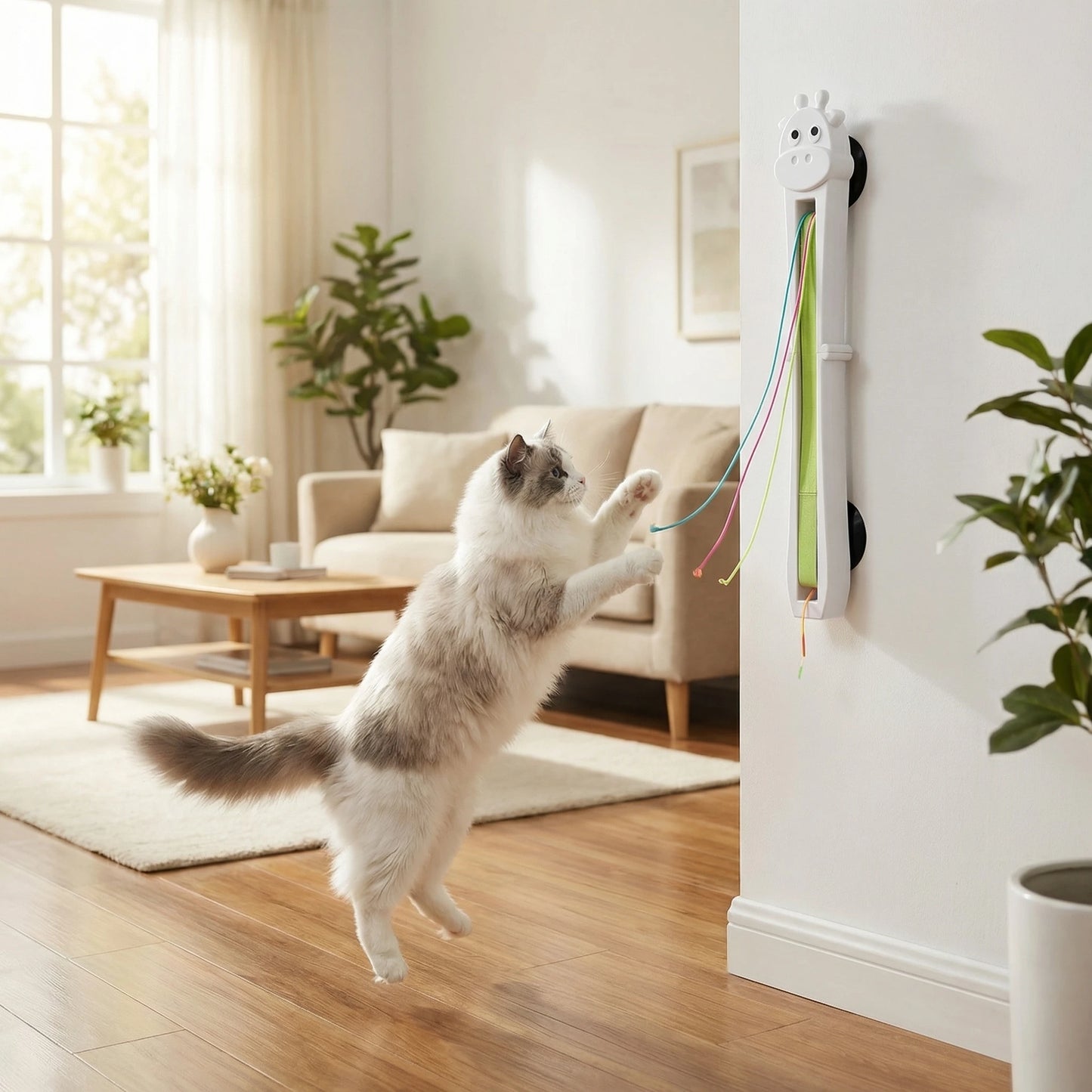 Never Stop Automatic Endless Play Cat Teaser Toy