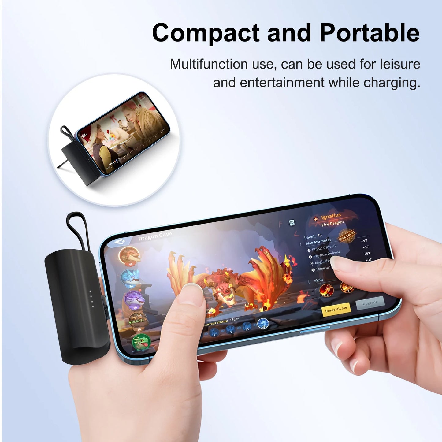 Ready-to-Go Mini Portable Powerbank