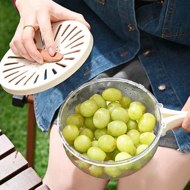 Space Saving Vegetable Fruit Drainer Basket