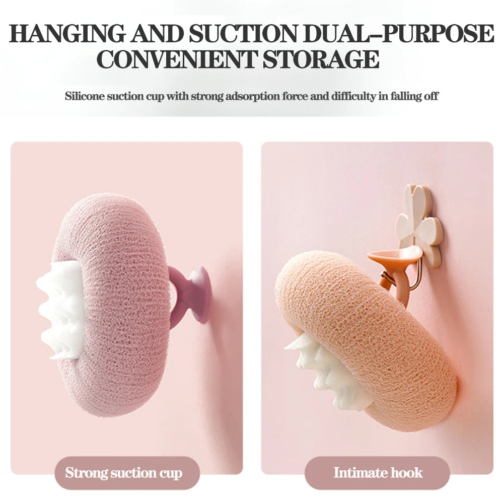 Sunflower Inspired Shower Massage Sponge