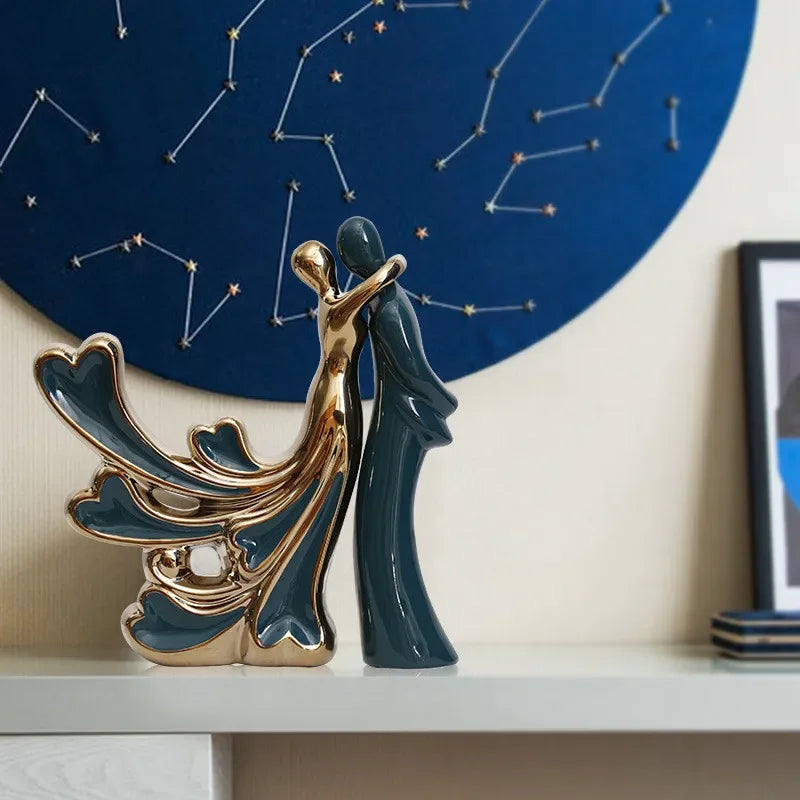 Romantic Couple Figurine Home Decor