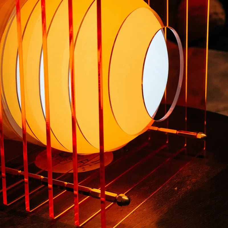Glow Sphere Geometric Minimal Table Lamp