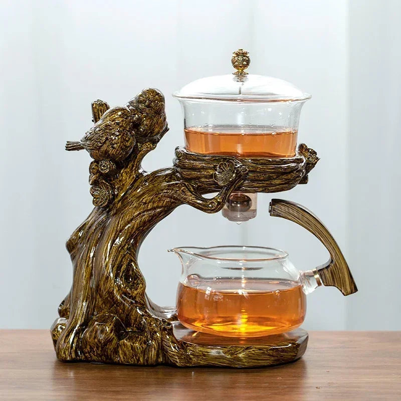 Nature Harmony Wooden Teapot