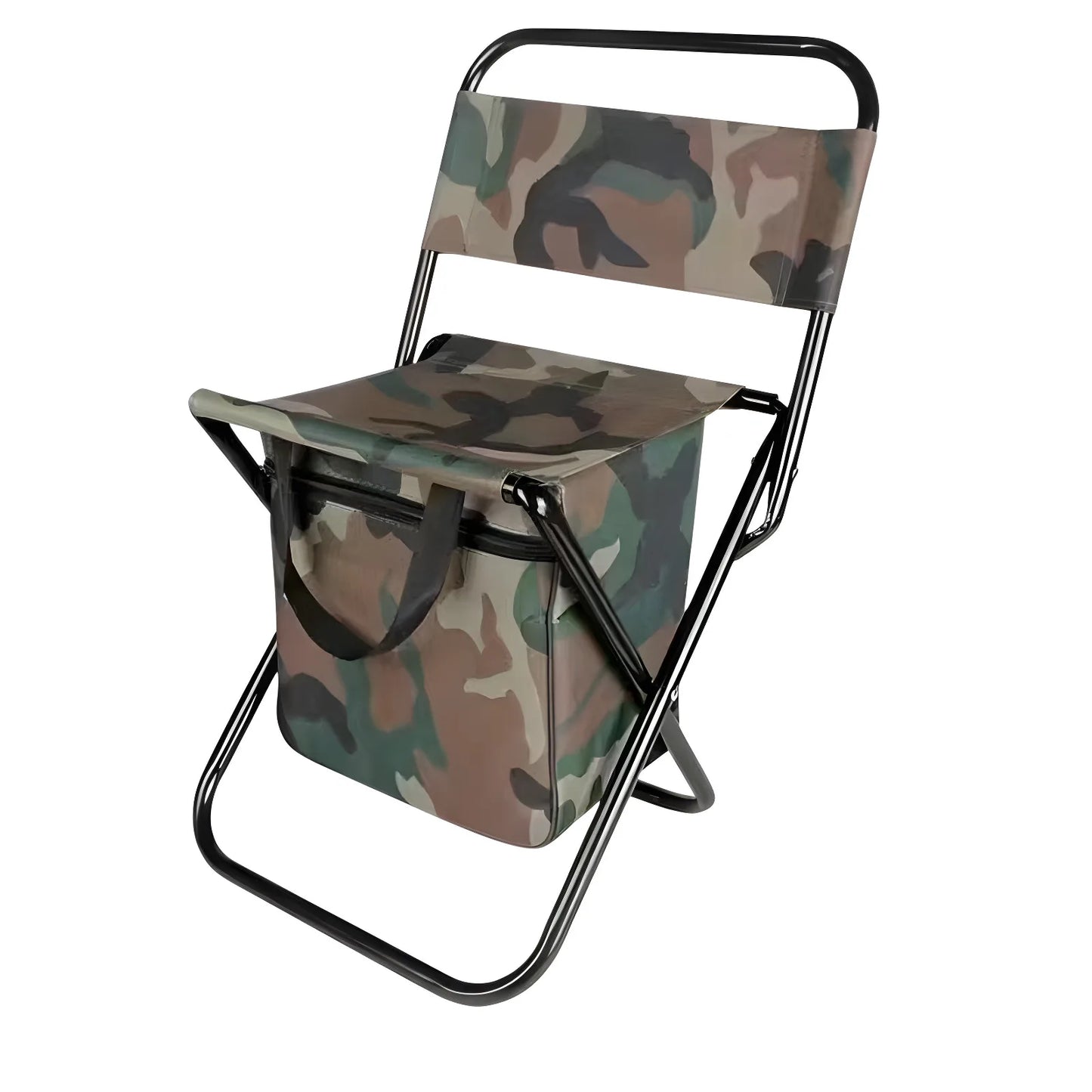 Built-in Cooling Bag Portable Folding Outdoor Stool