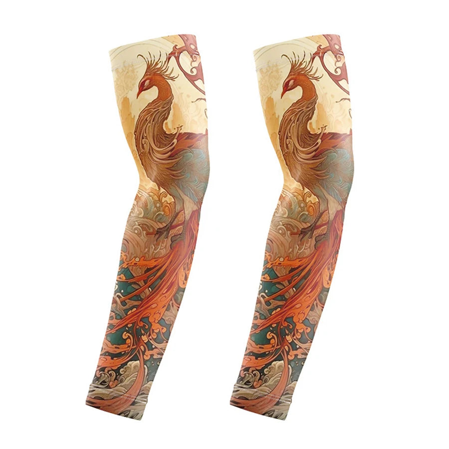 Wild Print Quick-Dry Cooling Arm Sleeves