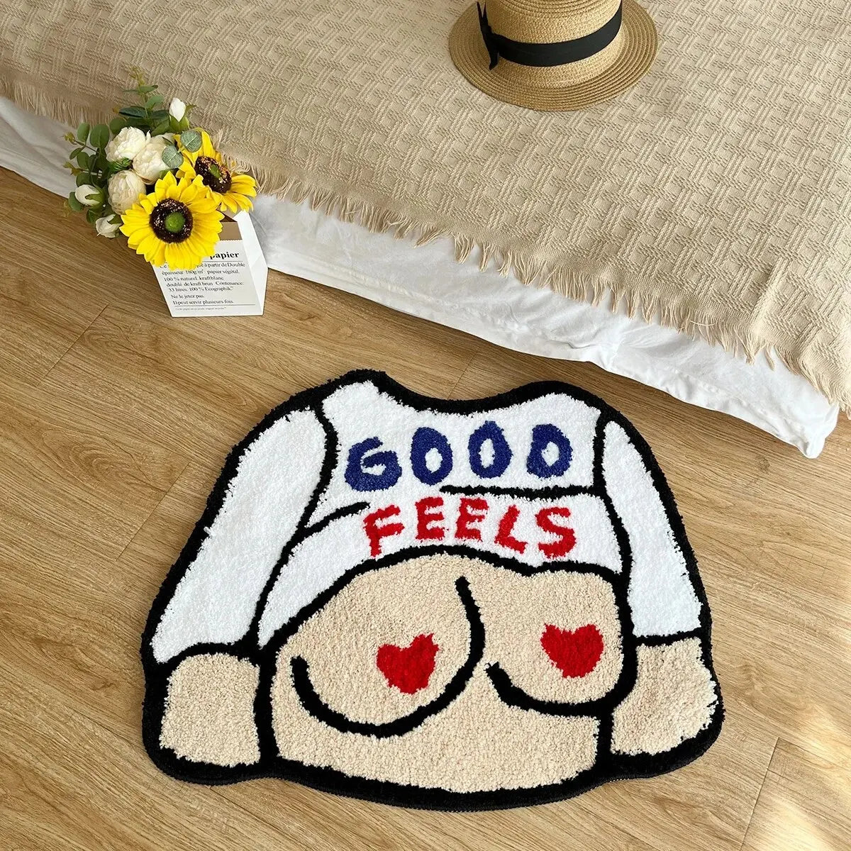 Good Feels Body Art Tufted Rug