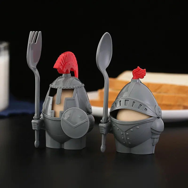 Medieval Knight Armor Egg Holder Set