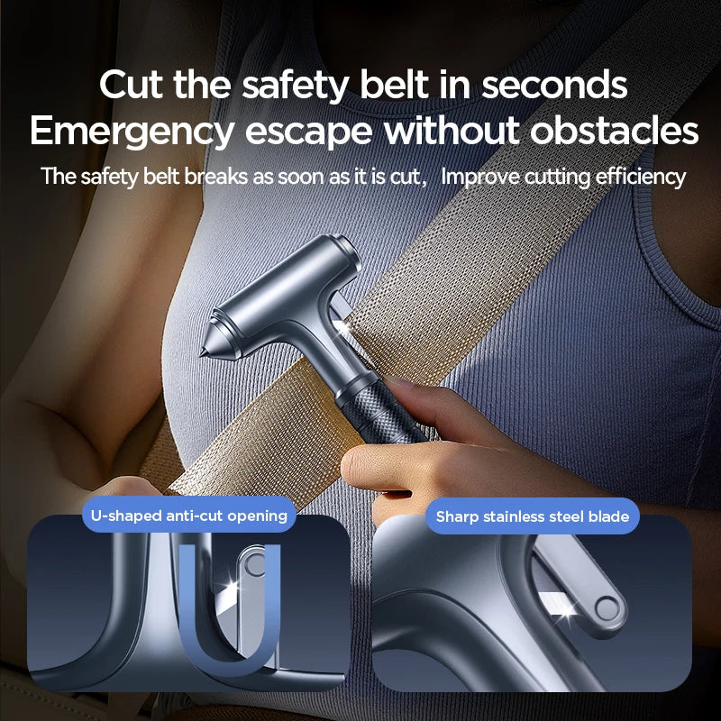 Emergency Car Survival Window Breaking Mini Hammer