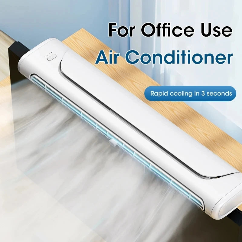 USB Rechargeable Portable Desk & Monitor Clip-On Air Conditioner