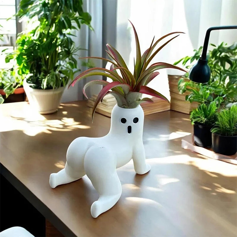 Teasing Ghost Plant Mini Vase