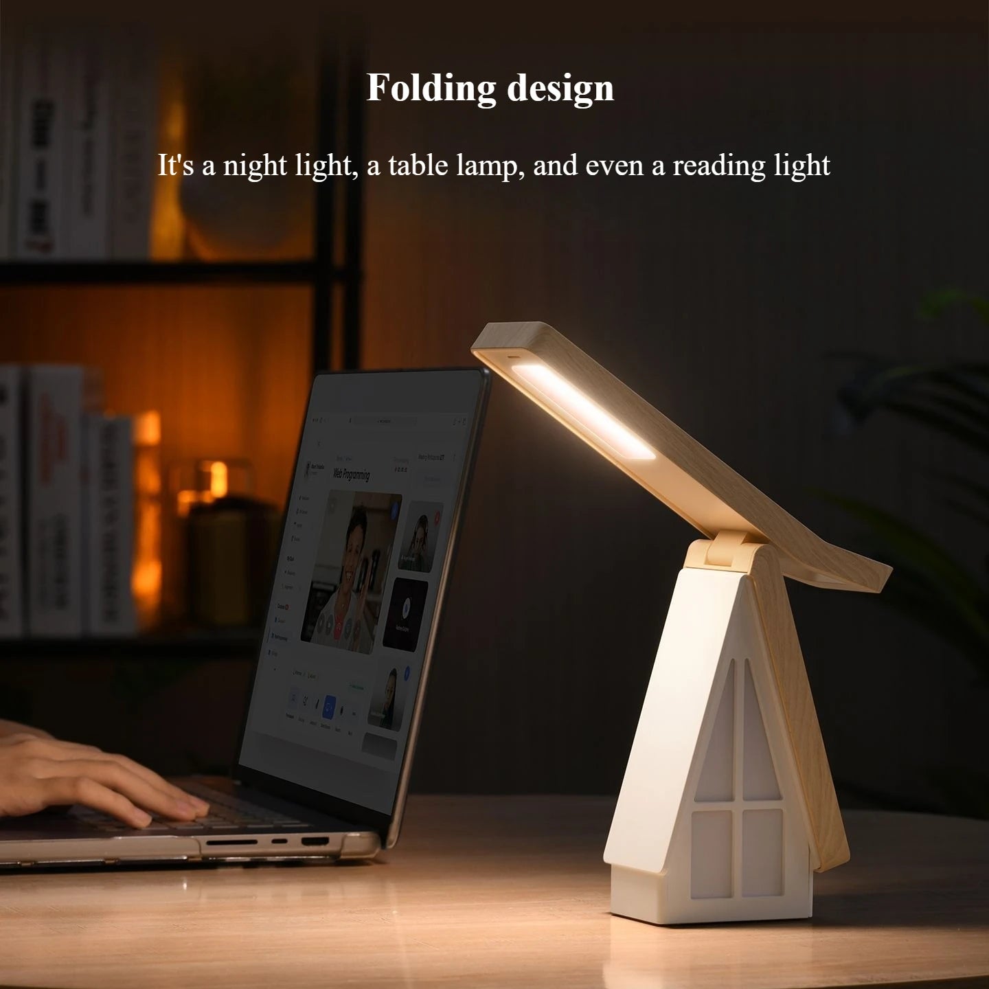 House-Shaped Foldable Table Lamp