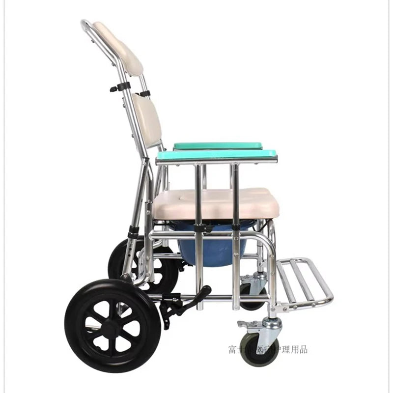 Safe Seat Adjustable Shower Patient Transport Chair