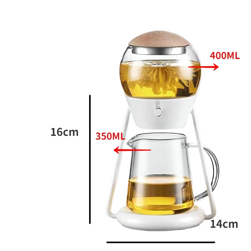 Lazy Brew Spherical Teapot Set