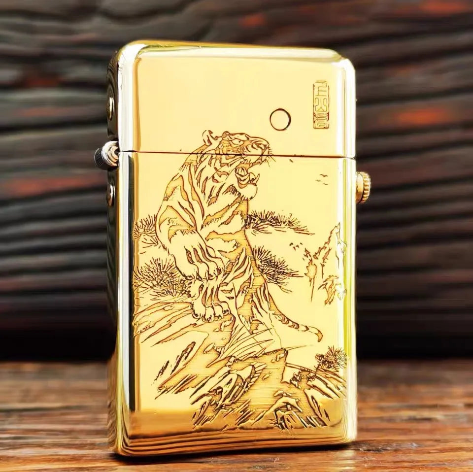 Finezza Slim Metal Windproof Lighter