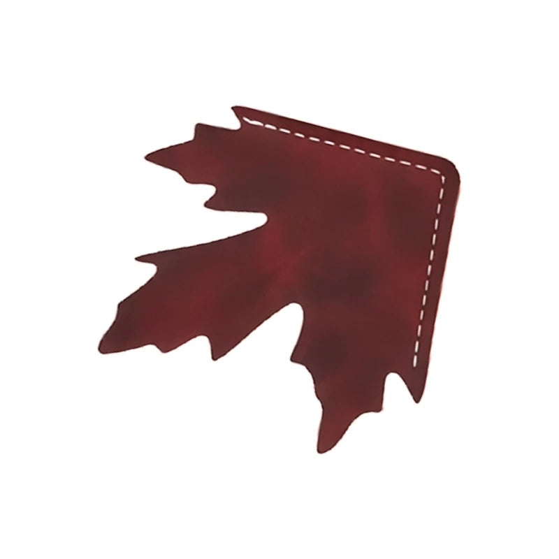 October Leaf Soft Leather Bookmark