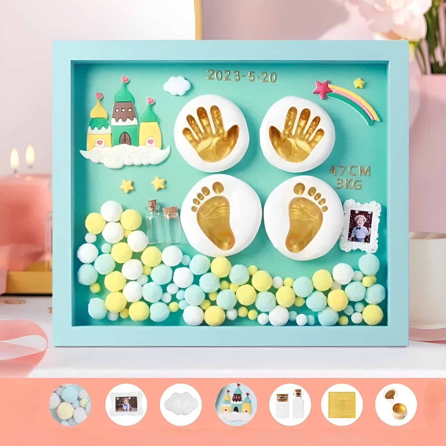 Forever Baby Story DIY Hand & Footprint Kit