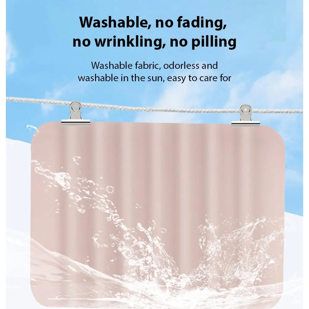 Magnetic Slide Retractable Rail Car Window Curtains