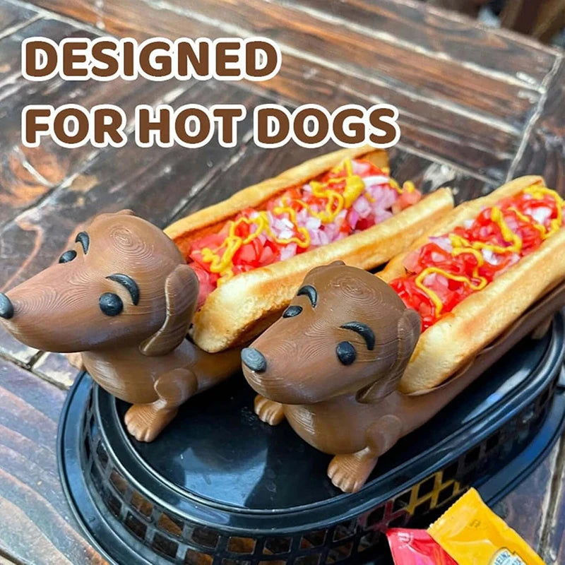 Dachshund Hot Dog Serving Plate