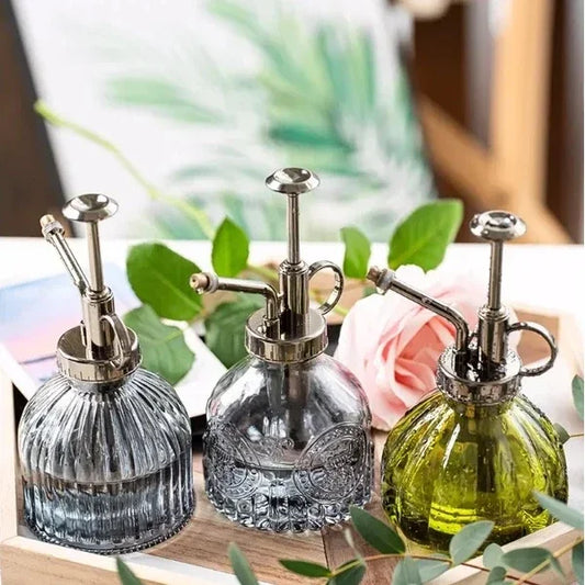 Retro Design Glass Water Plant Sprayer