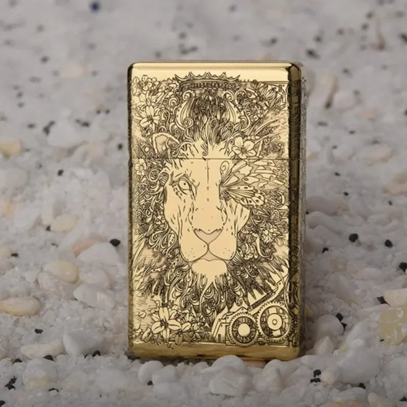 Timeless Heavy-Duty Flip-Open Flame Lighter