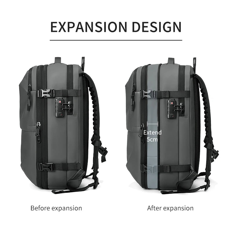 Ninja Trail Stealth Anti-Theft Travel Backpack