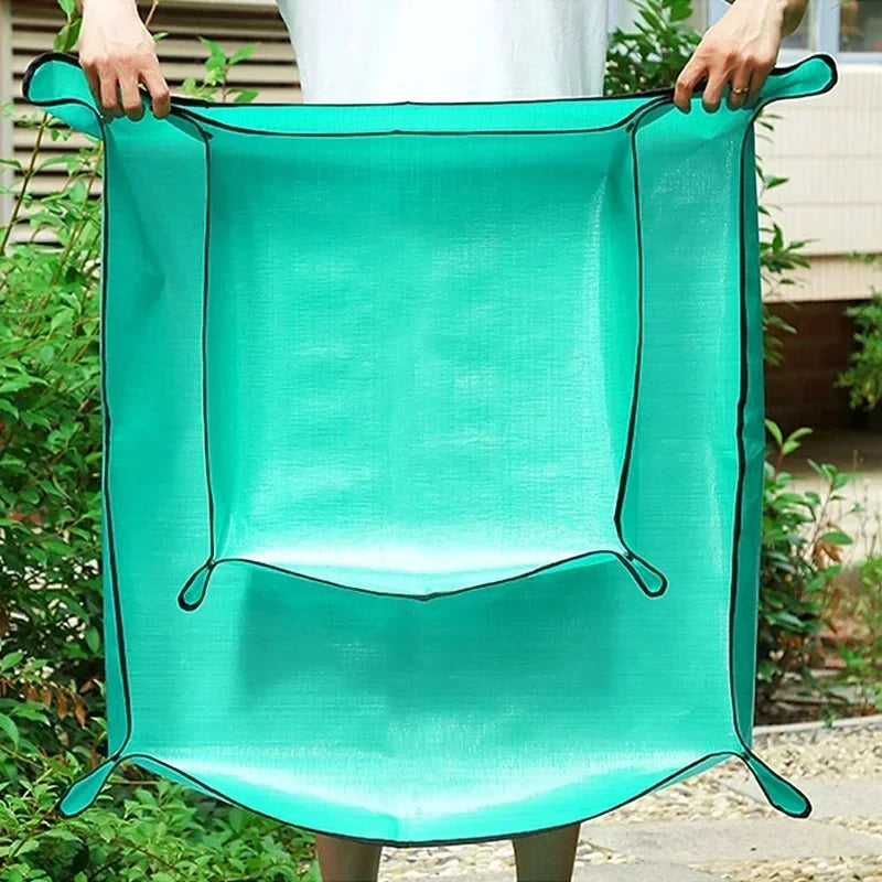 Gardening Soil Tray Reusable Portable Mat